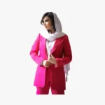 کت و شلوار صورتی زنانه سری Avalon