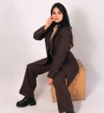 پالتو فوتر قهوه ای