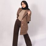 پالتو فوتر چهارخانه