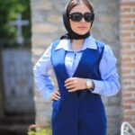 وست و شلوار کلاسیک کریپ کنزو