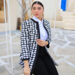 تک کت زنانه یقه گرد سری GALA