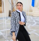 تک کت زنانه یقه گرد سری GALA