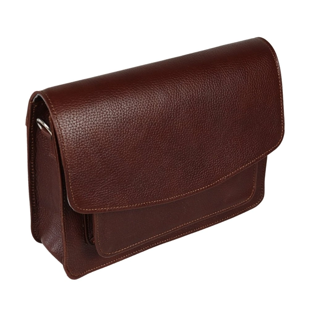 31 کیف دوشی چرم گاوی روزمره