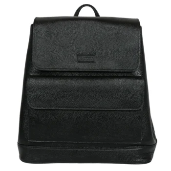 کوله پشتی چرم پنجره مدل فولیتر مشکی