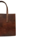 کیف زنانه اداری چرم طرح پتینه‌ پنجره - Image 6