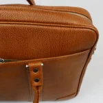 کیف اداری چرم فولیتر عسلی پنجره مدل F649 - Image 7