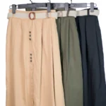 دامن کتان زنانه