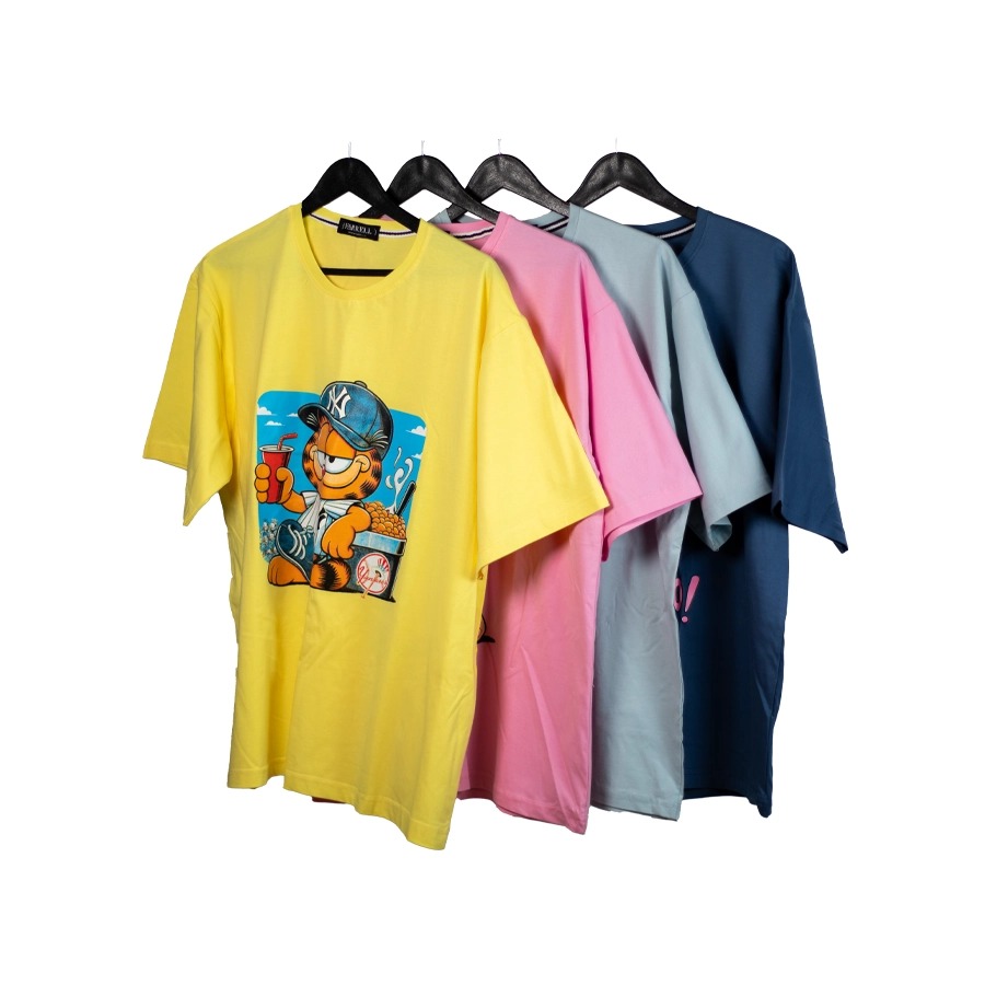 6 تیشرت زنانه مدل کارتونی