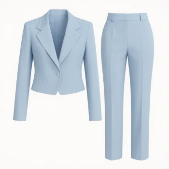 کت و شلوار زنانه مدل کراپ