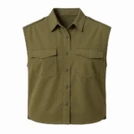 وست کتان زنانه مدل طبیعت