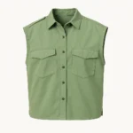 وست کتان زنانه مدل طبیعت