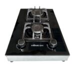 اجاق گاز صفحه ای هومان دو شعله عمودی رومیزی مدل آلما B1FV