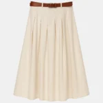 دامن زنانه مدل پیله دار فری سایز