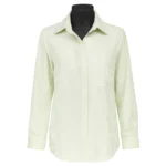 شومیز سبز راه راه زنانه فری سایز