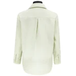 شومیز سبز راه راه زنانه فری سایز