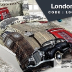 ست لحاف یک نفره مدل LONDON