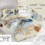 ست لحاف یک نفره مدل FREE STYLE