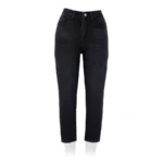 شلوار جین زنانه اسکین فارل مشکی کد 910