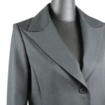 مانتو شلوار اداری زنانه فارل راه راه مدل 2025 - Image 6