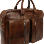 کیف اداری چرم فارل طرح پتینه مدل F153 - Image 2