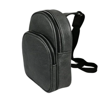 کوله پشتی چرم مینی تک بند