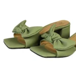 صندل زنانه پاپیون مدل مربع - Image 3