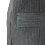 مانتو شلوار اداری زنانه فارل راه راه مدل 2025 - Image 8