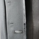 مانتو شلوار اداری زنانه فارل راه راه مدل 2025 - Image 16