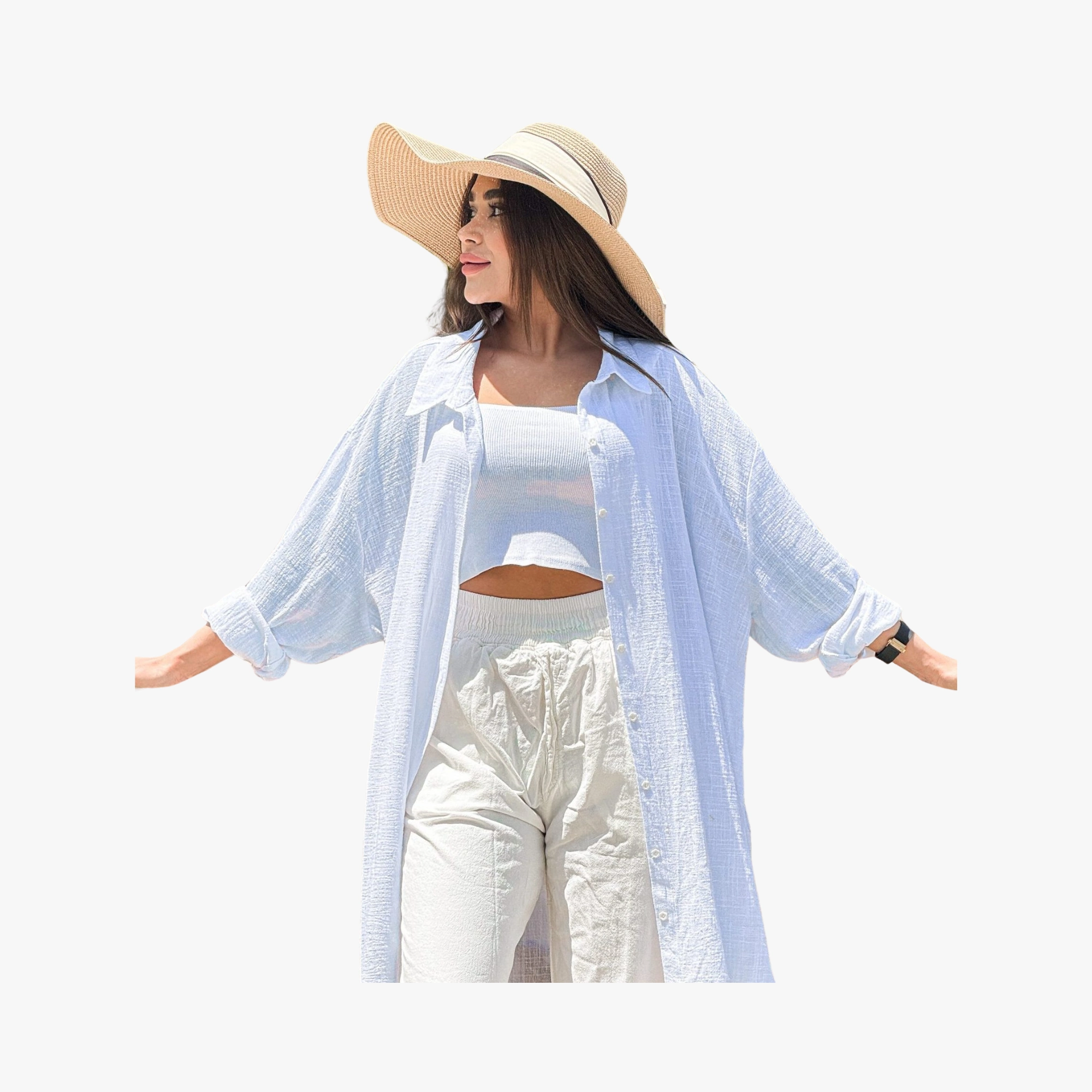 15.webp شلوار لینن کمر کش - Image 1