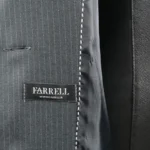 مانتو شلوار اداری زنانه فارل راه راه مدل 2025 - Image 15