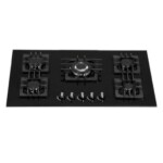 اجاق گاز صفحه ای هومان پنج شعله (وسط و کنار) مدل BULCH F5J - Image 2