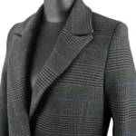 پالتو فوتر زنانه فارل مدل چهارخونه FCH1 - Image 3