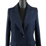 پالتو فوتر زنانه فارل مدل چهارخونه FCH1 - Image 5