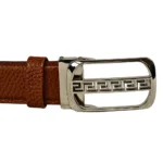 کمربند چرم مردانه مدل wawe - Image 3