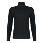 پلیور یقه اسکی مشکی زنانه کد f12o