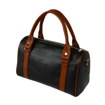 کیف دستی زنانه مشکی چرم گاوی