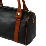 کیف دستی زنانه مشکی چرم گاوی - Image 5