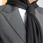 مانتو شلوار اداری زنانه فارل راه راه مدل 2025 - Image 11