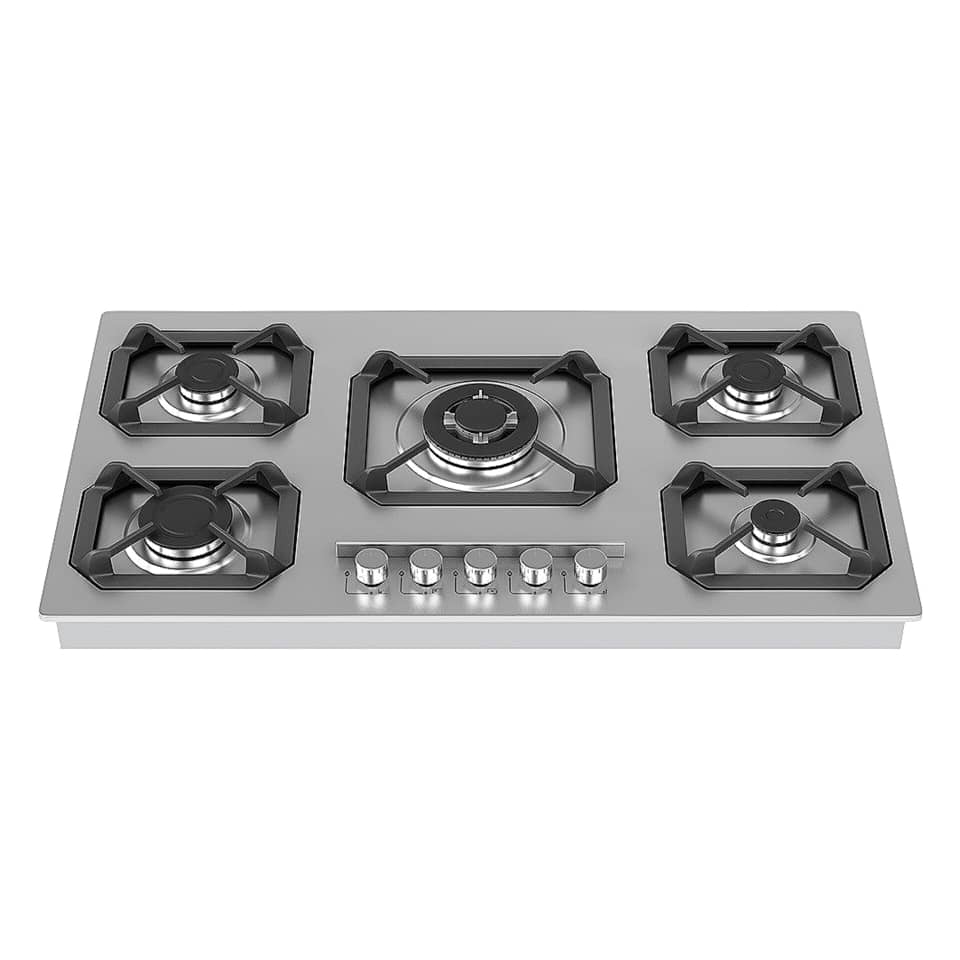 D8A7DAA9D8AAD8A7D988-2.jpg اجاق گاز صفحه ای هومان پنج شعله (وسط) استیل مدل OCTAVF59 - Image 1