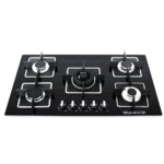 اجاق گاز صفحه ای هومان پنج شعله (وسط و کنار) مدل LORD F52 - Image 2