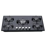 اجاق گاز صفحه ای هومان پنج شعله (وسط و کنار) مدل AKI F5