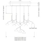 چراغ آویز فارل مدل Curve مدل Bulb-type و Bowl-type - Image 6