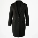 پالتو فوتر مشکی زنانه فارل کد FB127