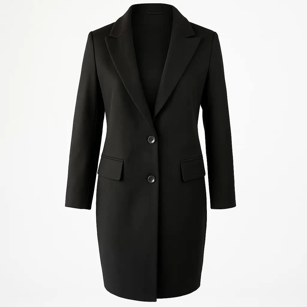 Prodcut2.webp پالتو فوتر مشکی زنانه فارل کد FB127 - Image 1