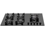 اجاق گاز صفحه ای هومان پنج شعله (کنار) مدل ILK-NAZ F5YI