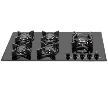 اجاق گاز صفحه ای هومان پنج شعله (کنار) مدل ILK-NAZ F5YI