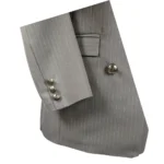 کت شلوار زنانه راه راه پنجره کد: FC529 - Image 6