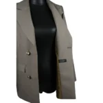 کت شلوار زنانه راه راه پنجره کد: FC529 - Image 4