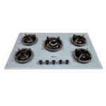 اجاق گاز رومیزی پنج شعله شیشه توسی TINA هومان