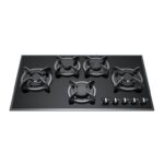 اجاق گاز رو میزی پنج شعله شیشه دو پلوپز SEZAR هومان